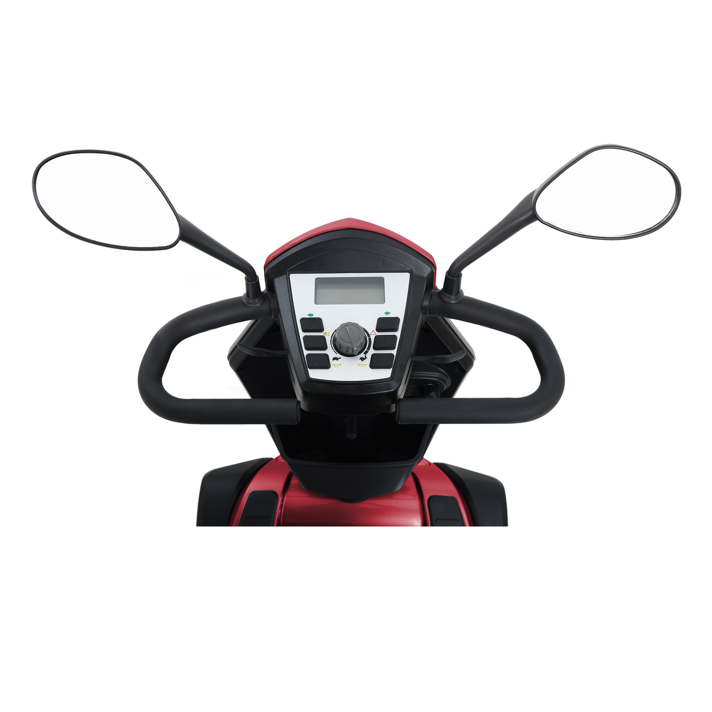 S500 Heavy Duty Mobility Scooter for Adults - Red All-Terrain Electric Scooter with Turn Signals, Headlights & Suspension - High-Weight Capacity for Seniors & Disabled