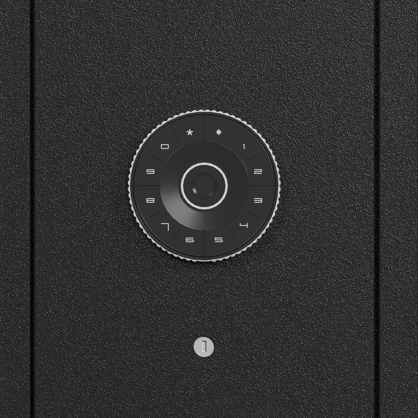 4-Gun Digital Rifle Safe with Removable Shelf & Storage Drawer - Secure Gun Cabinet for Rifles, Pistols, and Shotguns