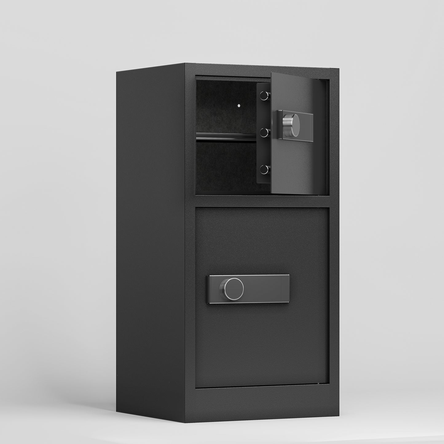 Business Security Safe with Electronic Lock & Anti-Theft Alarm – Heavy-Duty Cash & Document Safe for Office, Hotel, or Home