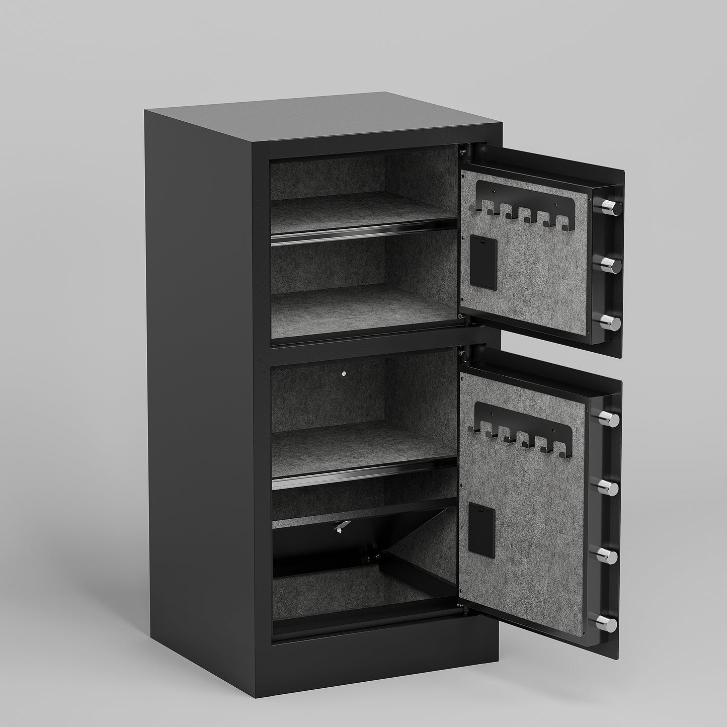 Business Security Safe with Electronic Lock & Anti-Theft Alarm – Heavy-Duty Cash & Document Safe for Office, Hotel, or Home