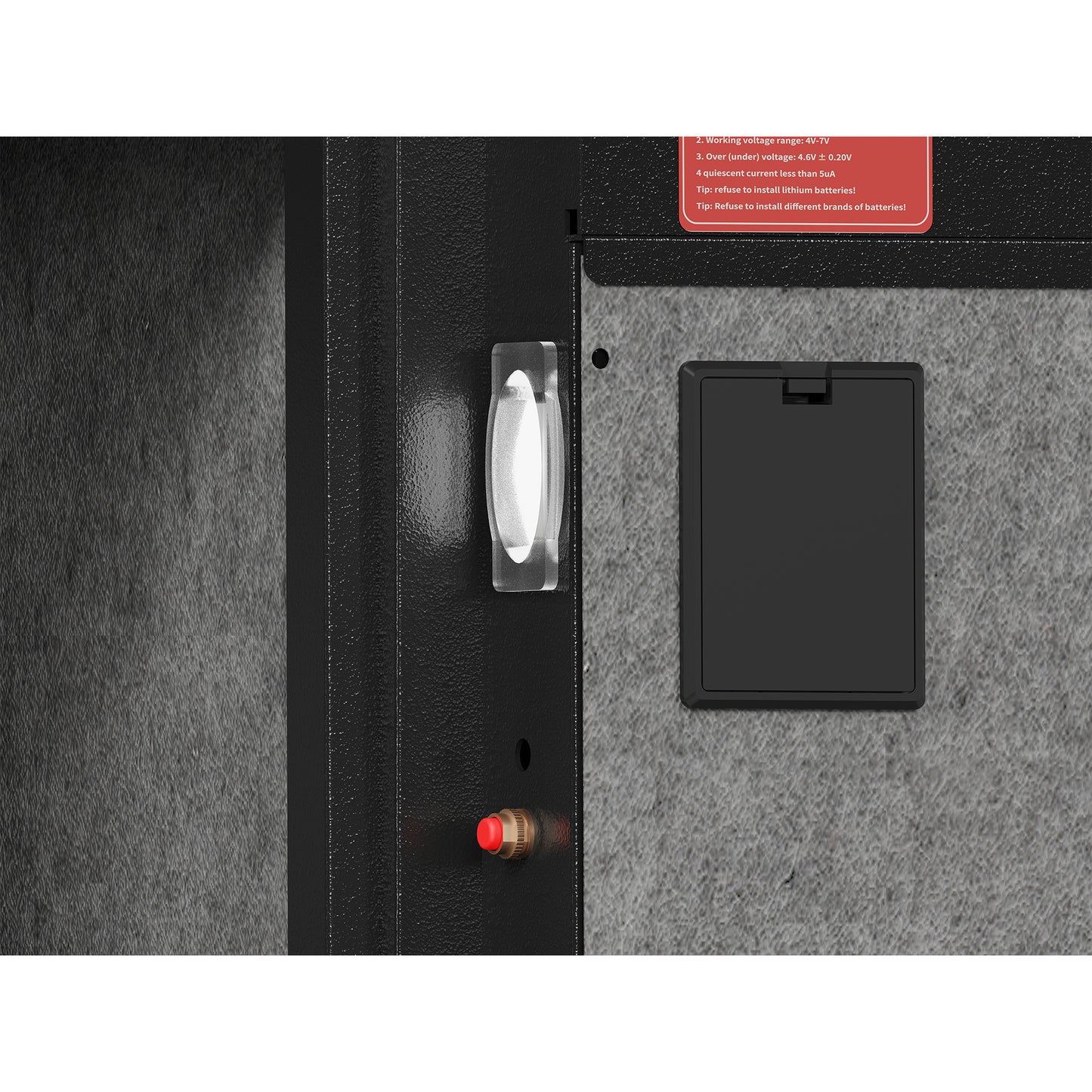 8-Gun Digital Rifle Safe with LED Lighting - Heavy Duty Steel Gun Cabinet for Rifles, Shotguns & Pistols