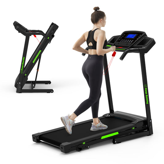 Premium Foldable Incline Treadmill for Home - Your Ultimate Fitness Companion with LED Display & APP