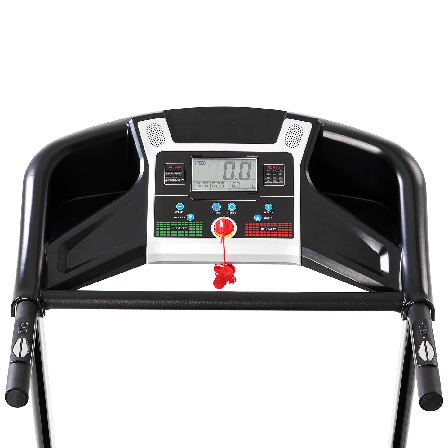 Professional 3.5HP Auto Incline Treadmill for Home Fitness 330LB Capacity Foldable Running Machine with App Integration Shock Absorption and Bluetooth Speakers