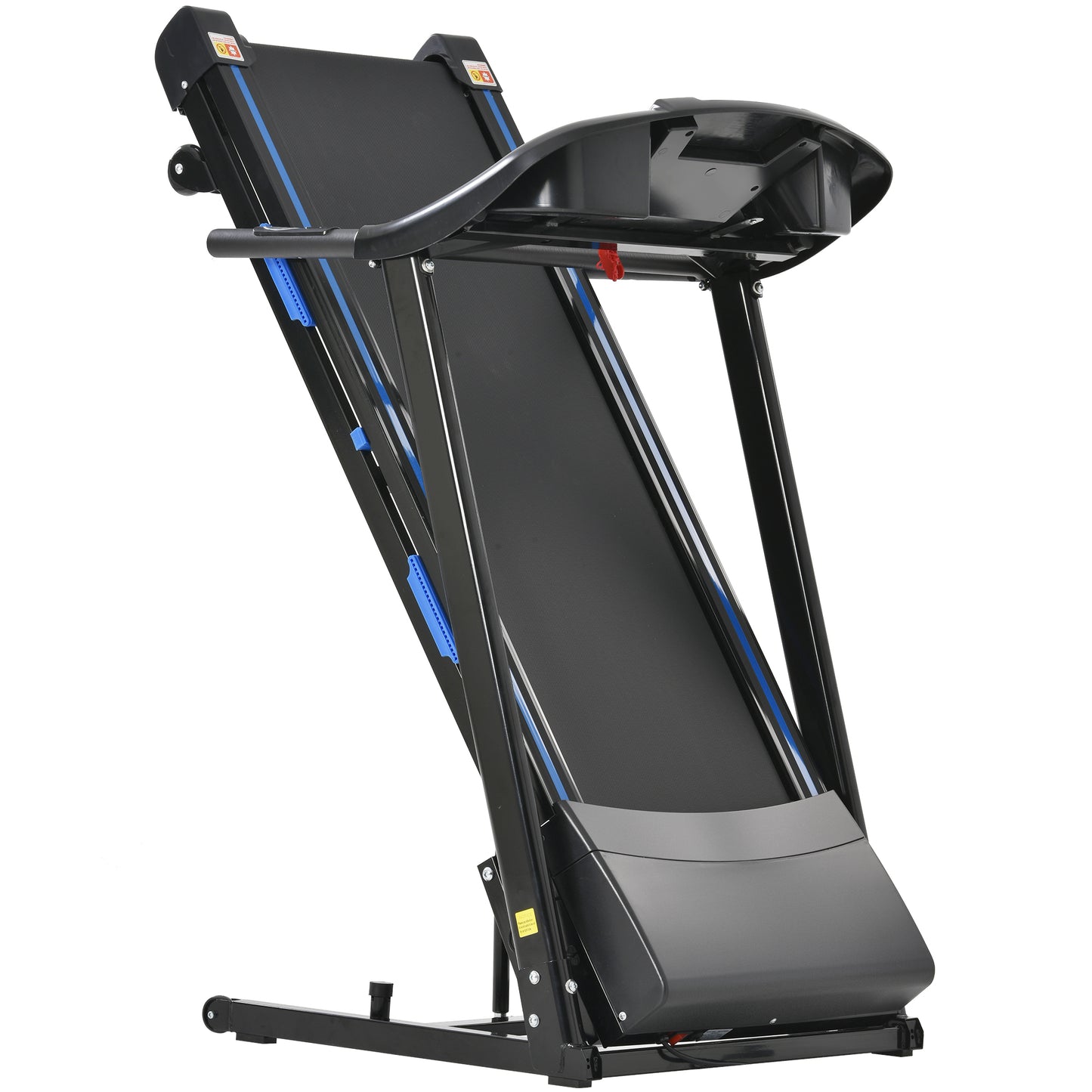 Professional 3.5HP Auto Incline Treadmill for Home Fitness 330LB Capacity Foldable Running Machine with App Integration Shock Absorption and Bluetooth Speakers