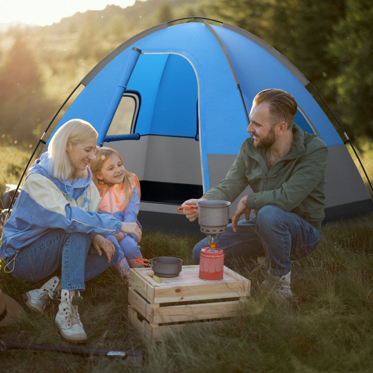 3-Person Weatherproof Camping Tent – Spacious Family Shelter with Waterproof Design, Lightweight Portability & Quick Setup for Outdoor Adventures