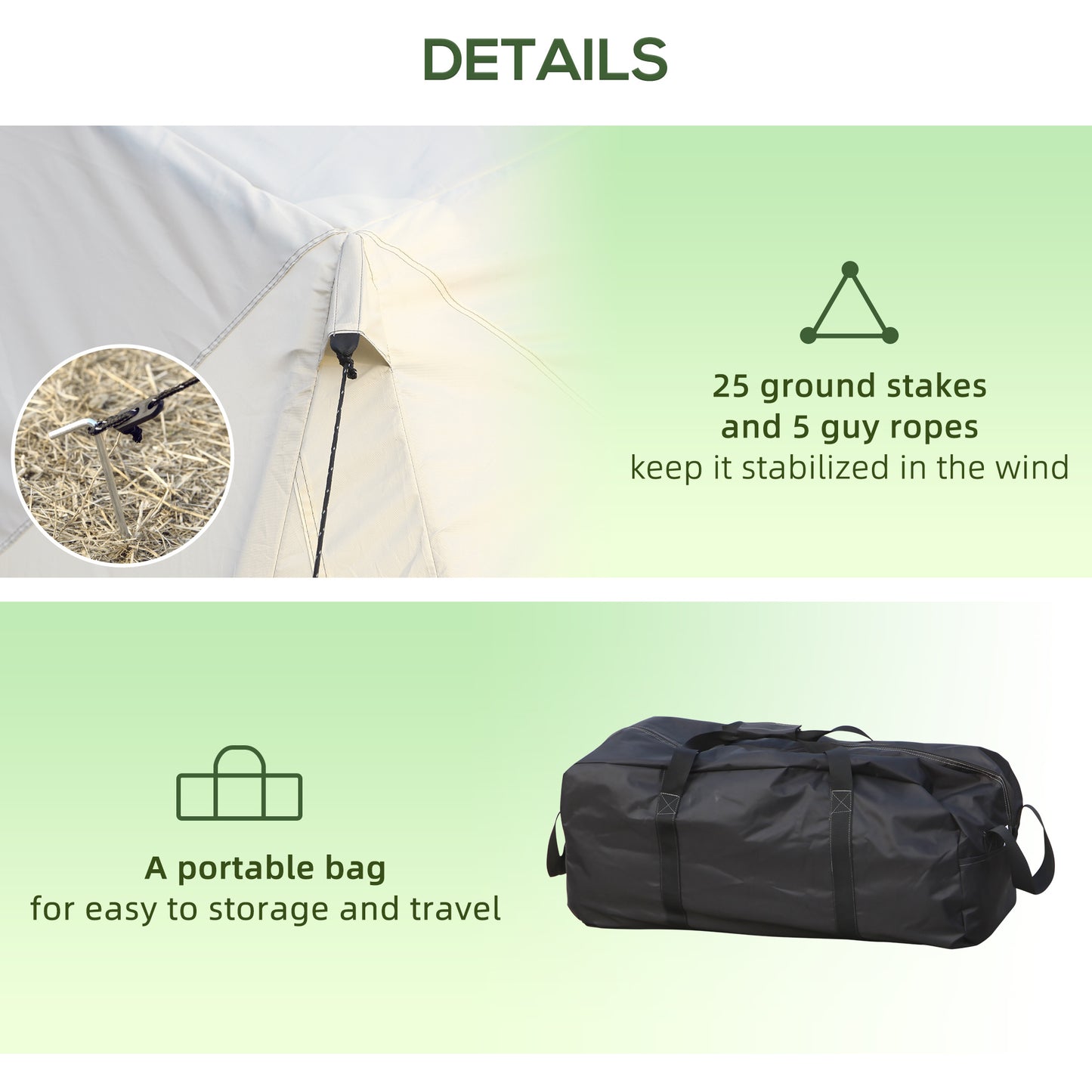 20-Person Family Cabin Camping Tent – Spacious Outdoor Shelter with 9 Mesh Windows, Weatherproof Design & Easy Setup for Large Groups