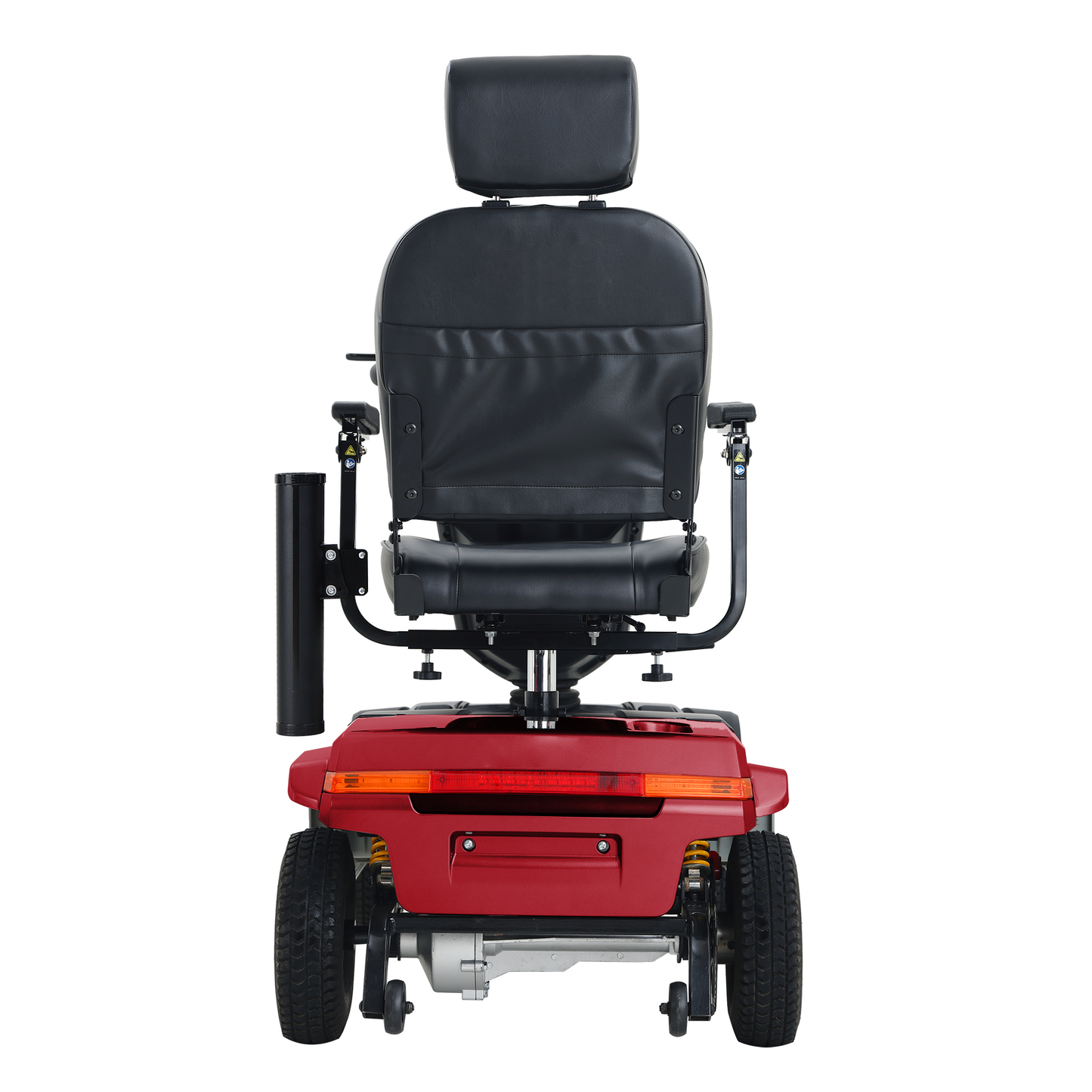 S500 Heavy Duty Mobility Scooter for Adults - Red All-Terrain Electric Scooter with Turn Signals, Headlights & Suspension - High-Weight Capacity for Seniors & Disabled
